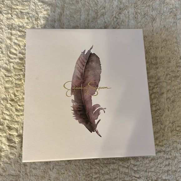 NEW! Jessica Simpson Mesila Leopard Wedge Closed Round Toe Lace Up Ankle Boots - Picture 10 of 12